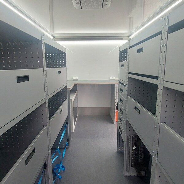 Il nuovo AUTOFURGONE per il NUCLEO NBCR dei VVF